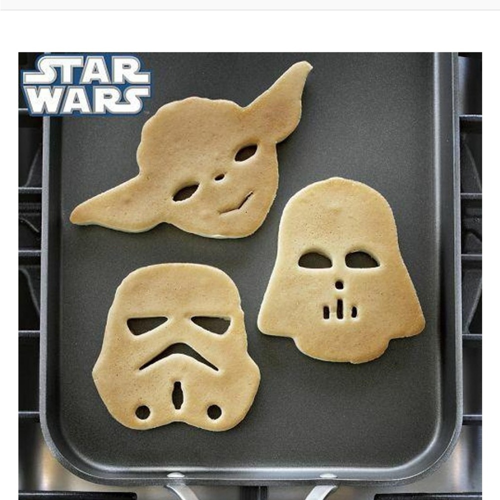 William Sonoma Kitchen Star Wars Metal Pancake Molds Full Set of 6